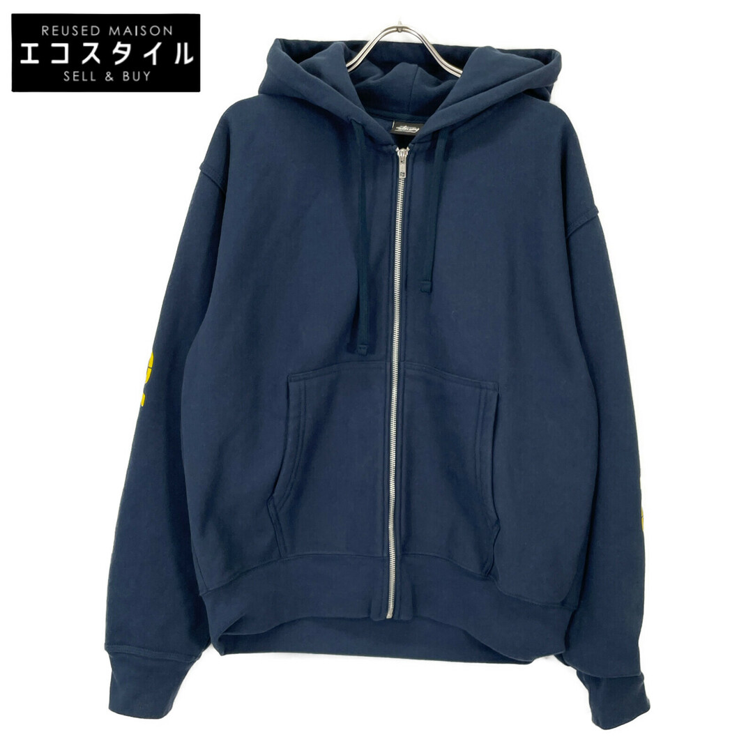 STUSSY - ステューシー ネイビー GEAR ZIP HOOD ジップパーカー Mの通販 STUSSY - ステューシー ネイビー GEAR ZIP HOOD ジップパーカー Mの通販