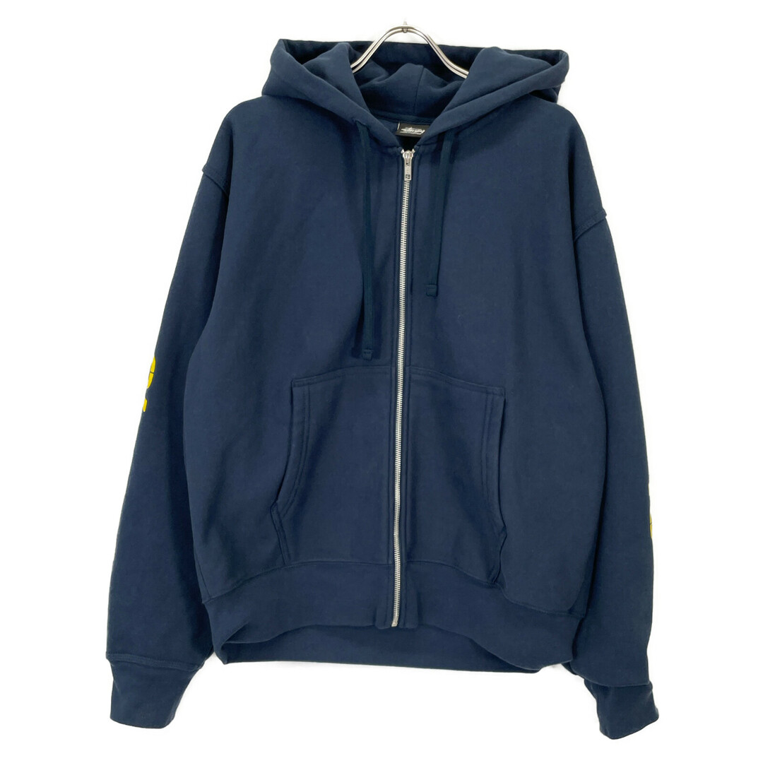 STUSSY - ステューシー ネイビー GEAR ZIP HOOD ジップパーカー Mの通販 STUSSY - ステューシー ネイビー GEAR ZIP HOOD ジップパーカー Mの通販