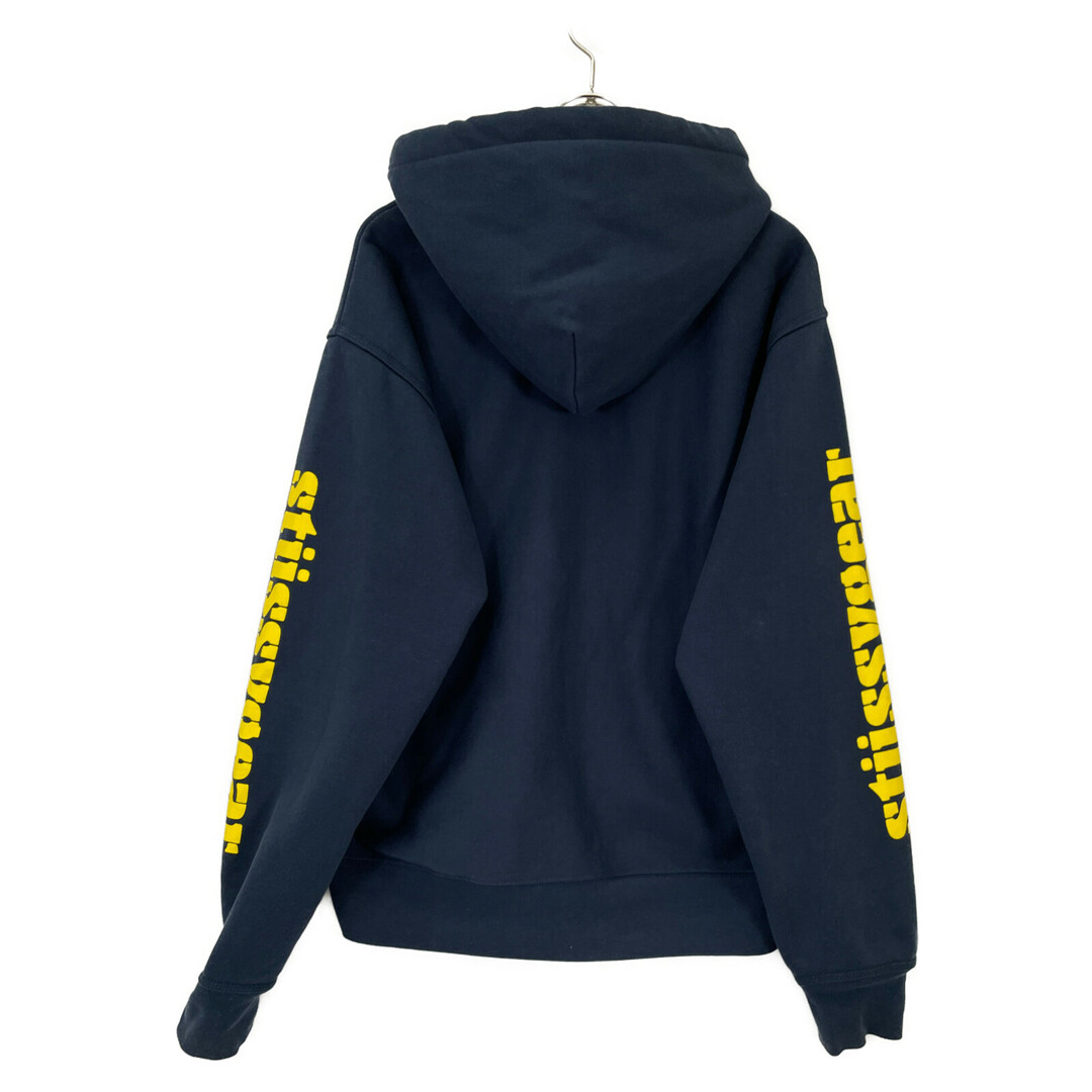 STUSSY - ステューシー ネイビー GEAR ZIP HOOD ジップパーカー Mの通販 STUSSY - ステューシー ネイビー GEAR ZIP HOOD ジップパーカー Mの通販