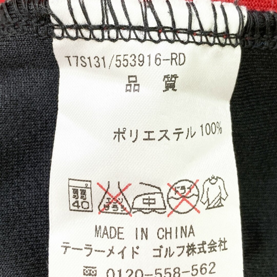 サイズ:L TAYLOR MADE テーラーメイド ハーフジップ 半袖 サイズ:L TAYLOR MADE テーラーメイド ハーフジップ 半袖