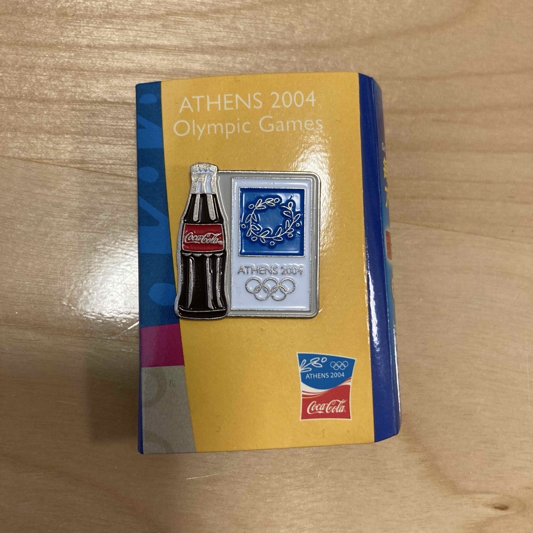 2004年アテネオリンピック コカコーラピンバッジ 非売品 2004年アテネオリンピック コカコーラピンバッジ 非売品