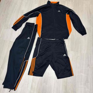 adidas - ☆美品激レアadidasアディダスジャージオレンジ adidas - ☆美品激レアadidasアディダスジャージオレンジ