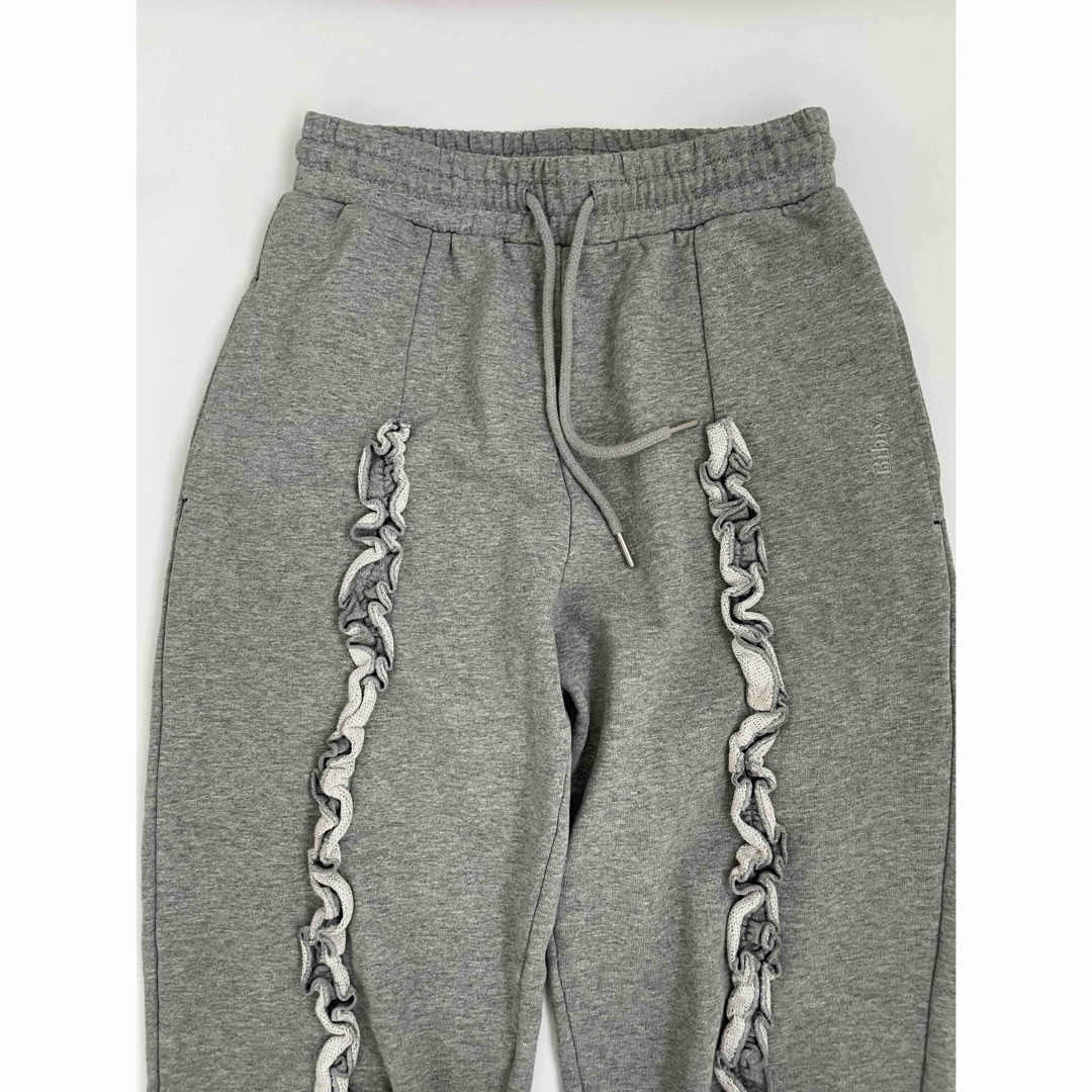 bibiy juliet relax pants スウェットパンツ グレーの通販 by bibiy juliet relax pants スウェットパンツ グレーの通販 by