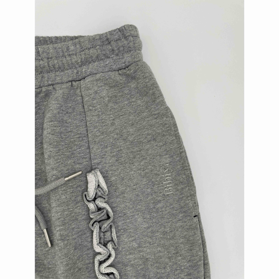 bibiy juliet relax pants スウェットパンツ グレーの通販 by bibiy juliet relax pants スウェットパンツ グレーの通販 by