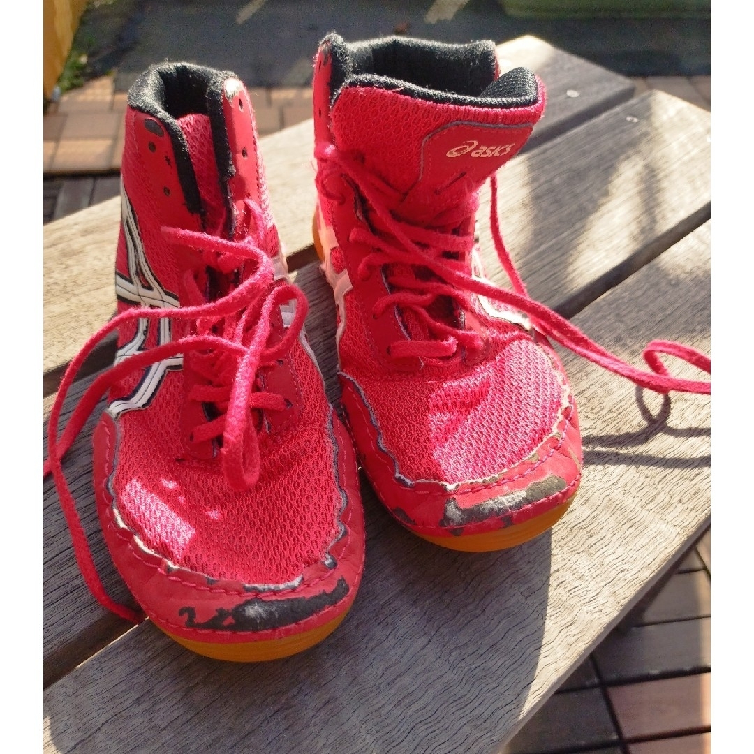 asics - USED 21cm レスリングシューズの通販 by tomo asics - USED 21cm レスリングシューズの通販 by tomo