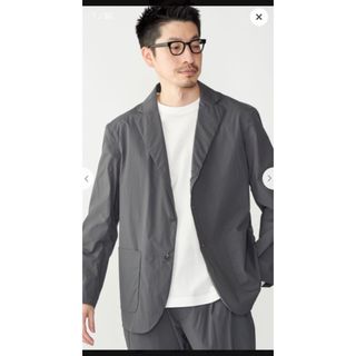 カフェ・ソーホー ジャケット アウター Lサイズ相当 紺色 カフェ・ソーホー ジャケット アウター Lサイズ相当 紺色