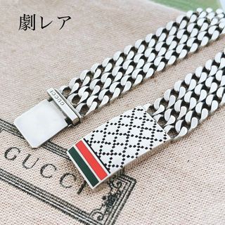 GUCCI - 【業者磨き済み】グッチ ブレスレット ヴィンテージ GUCCI - 【業者磨き済み】グッチ ブレスレット ヴィンテージ