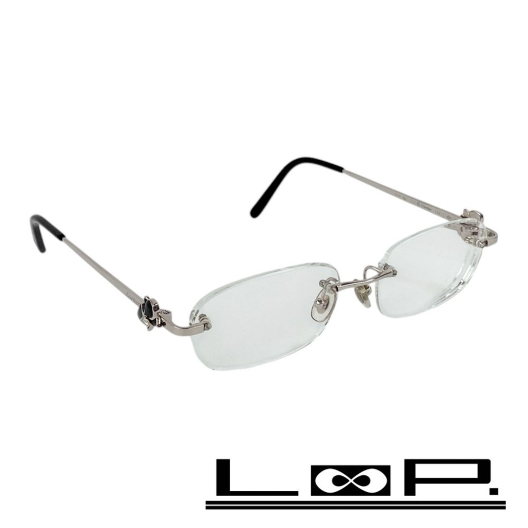 Cartier - □美品□ カルティエ 眼鏡 度入り メガネ 2P ダイヤ Cartier - □美品□ カルティエ 眼鏡 度入り メガネ 2P ダイヤ
