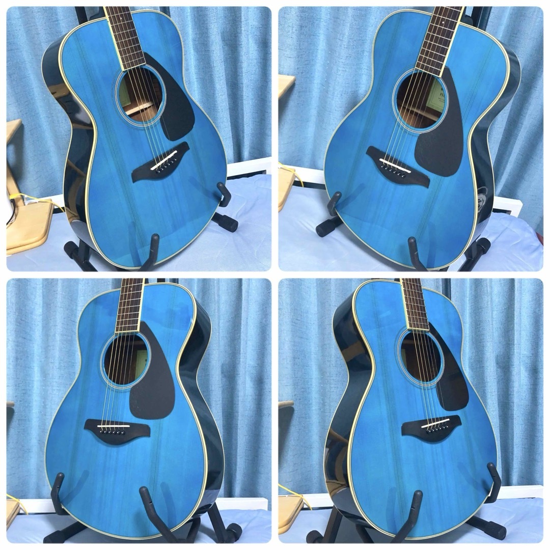 ヤマハ - 【牛骨☆現行モデル】ヤマハ!FS820!青!アコギ ヤマハ - 【牛骨☆現行モデル】ヤマハ!FS820!青!アコギ