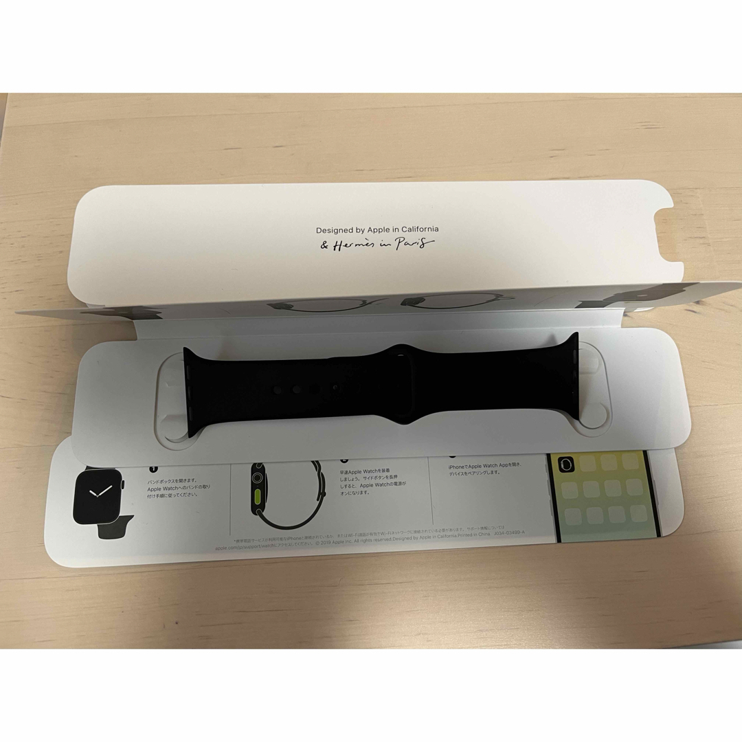 Apple Watch - エルメス 限定 ブラックスポーツバンド 41mm 40mm Apple Watch - エルメス 限定 ブラックスポーツバンド 41mm 40mm