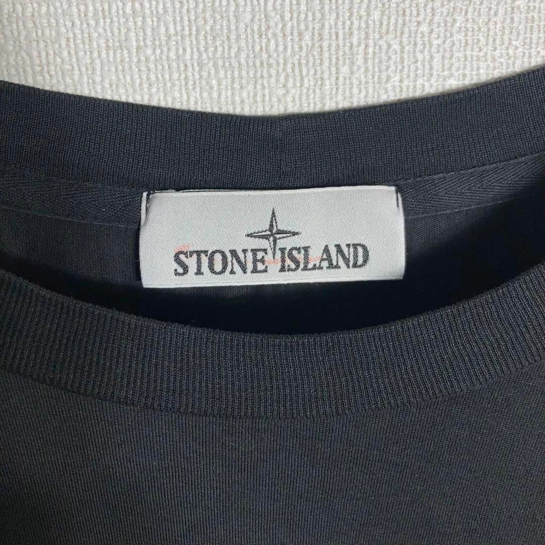 STONE ISLAND - 【人気XLサイズ】STONE ISLAND Tシャツ ロゴ STONE ISLAND - 【人気XLサイズ】STONE ISLAND Tシャツ ロゴ