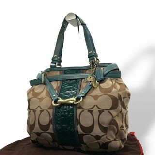 COACH(ハンドバッグ ・ グリーン・カーキ/緑色系)のフリマ COACH(ハンドバッグ ・ グリーン・カーキ/緑色系)のフリマ