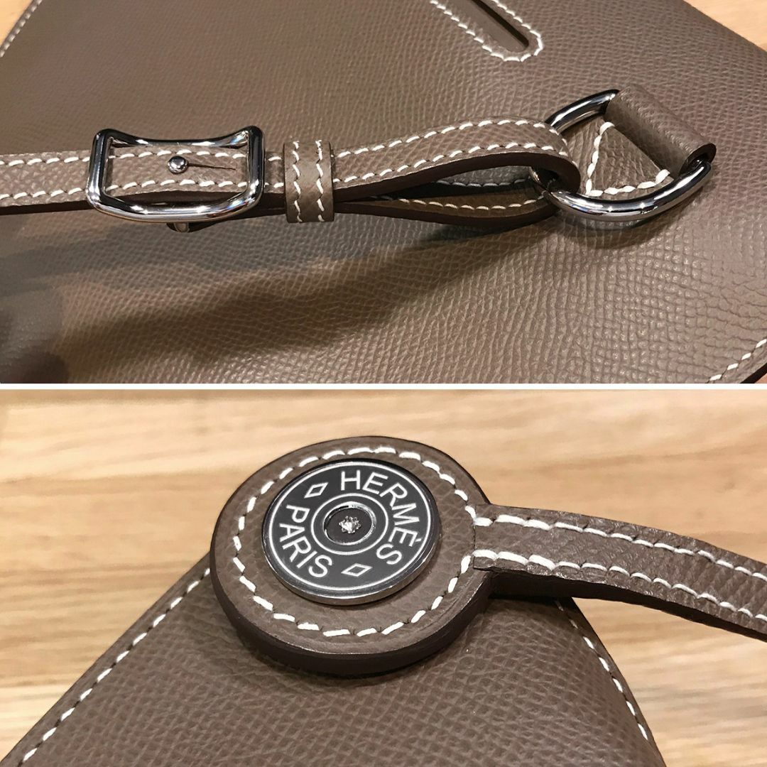 HERMES - 新品未使用 エルメス プティットコース エプソン HERMES - 新品未使用 エルメス プティットコース エプソン