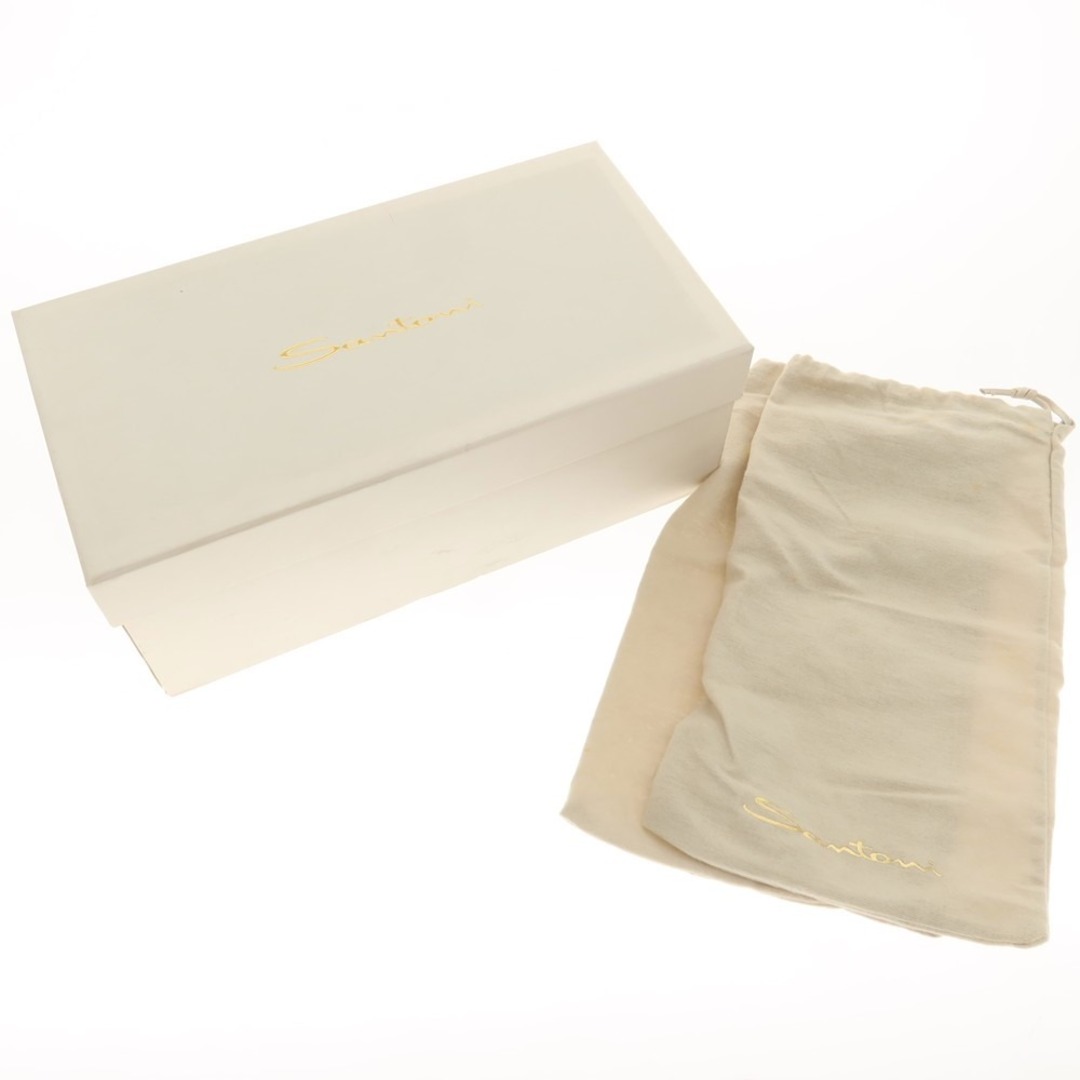 Santoni - 【中古】サントーニ Santoni クロコ型押しレザー Santoni - 【中古】サントーニ Santoni クロコ型押しレザー