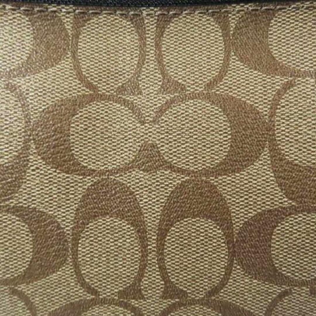 COACH - COACH キャリーオール ポーチ・シグネチャー キャンバス COACH - COACH キャリーオール ポーチ・シグネチャー キャンバス