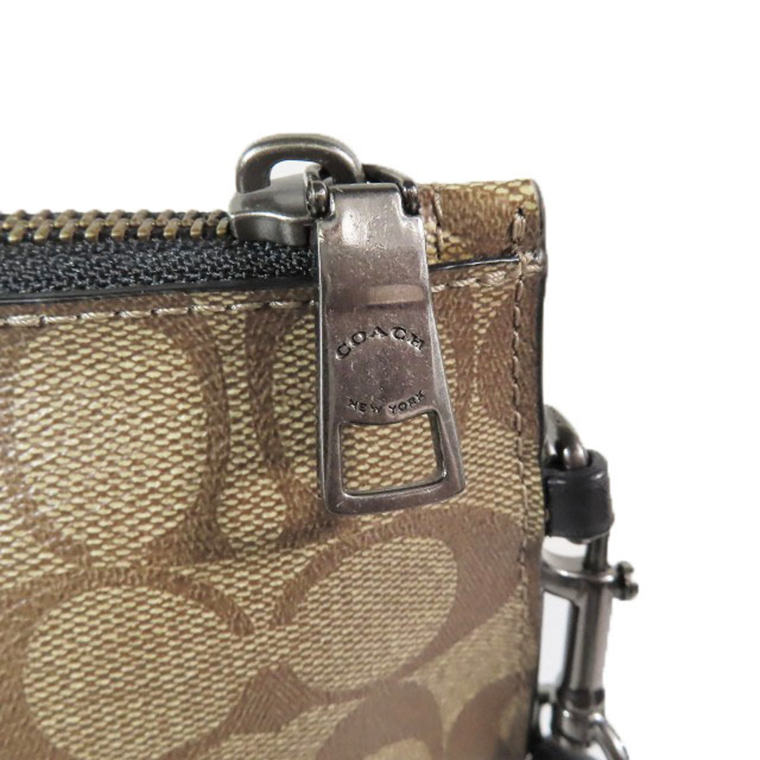 COACH - COACH キャリーオール ポーチ・シグネチャー キャンバス COACH - COACH キャリーオール ポーチ・シグネチャー キャンバス