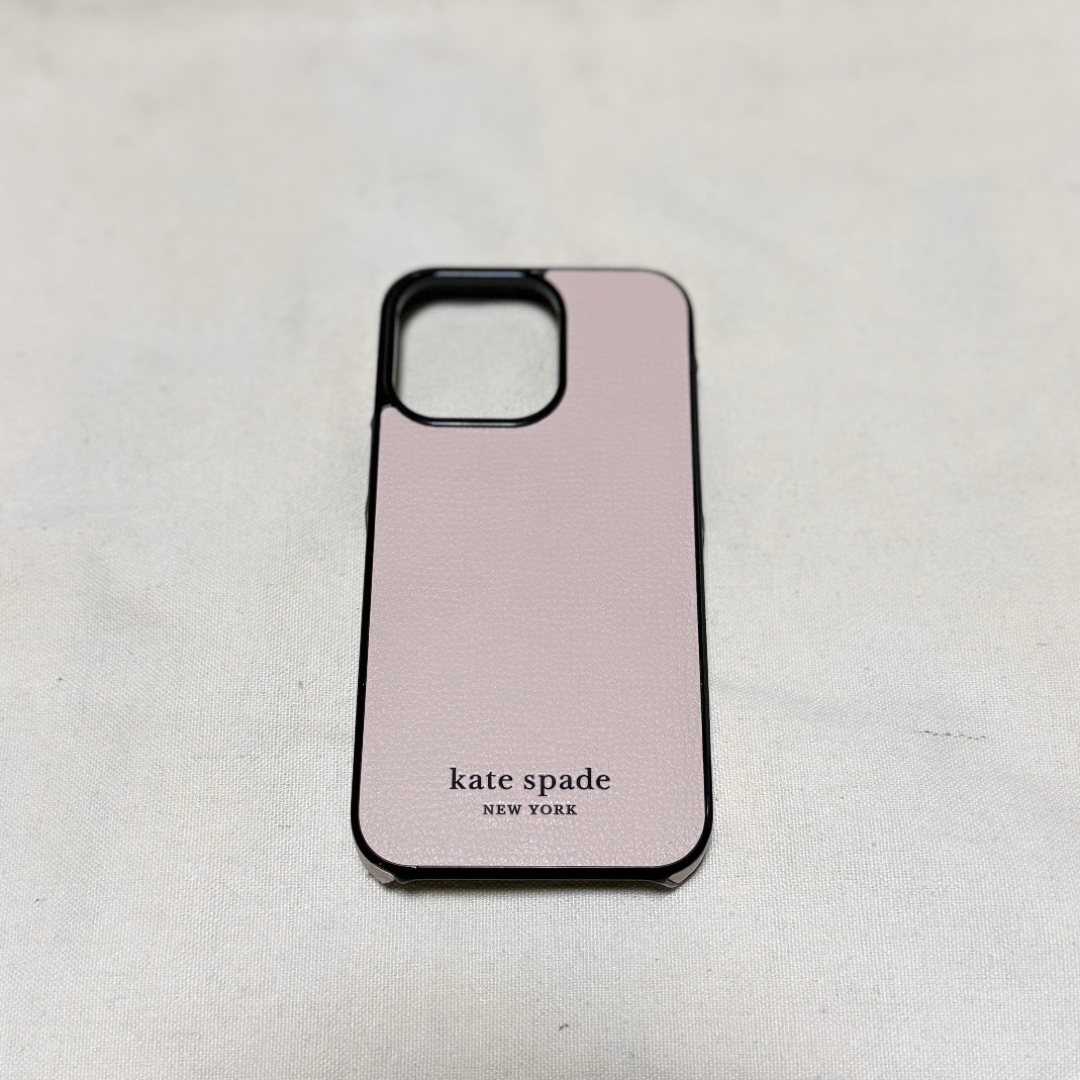 kate spade NEW YORK - kate spade iPhone13Pro ピンクレザーの kate spade NEW YORK - kate spade iPhone13Pro ピンクレザーの