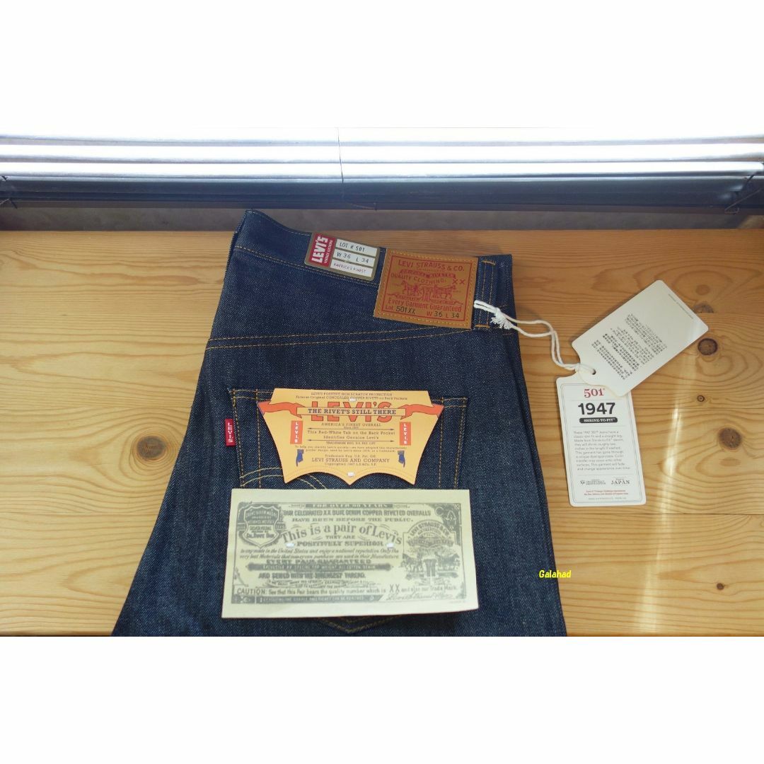 LEVI'S VINTAGE CLOTHING - W36 Levi's LVC 501XX 1947 LEVI'S VINTAGE CLOTHING - W36 Levi's LVC 501XX 1947