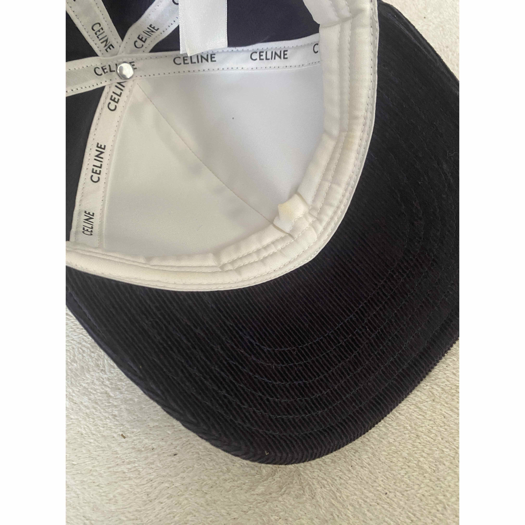CELINE - セリーヌ♡ トリオンフキャップ ネイビーの通販 by CELINE - セリーヌ♡ トリオンフキャップ ネイビーの通販 by