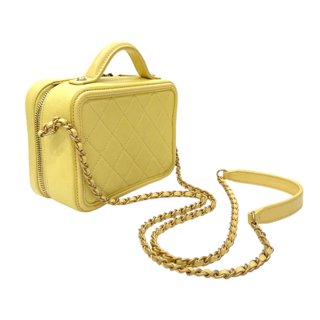 CHANEL - シャネル CHANEL CCフィリグリー スモールバニティ CHANEL - シャネル CHANEL CCフィリグリー スモールバニティ