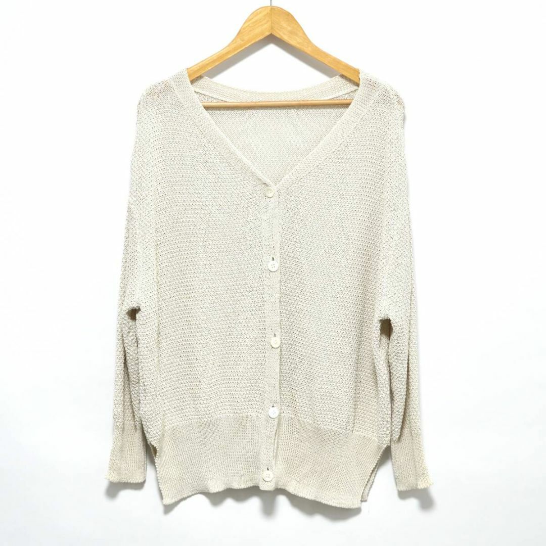 FRAMeWORK - 1 / 4 FRAMeWORK カノコ2WAY Back開きカーディガン FRAMeWORK - 1 / 4 FRAMeWORK カノコ2WAY Back開きカーディガン