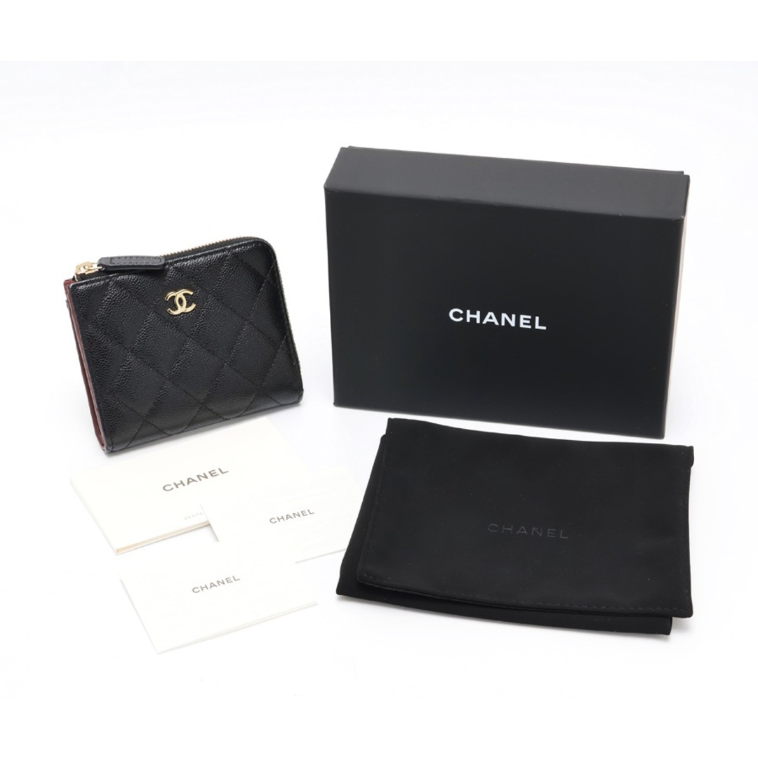 CHANEL - シャネル / CHANEL L字 ファスナー フラグメントケース CHANEL - シャネル / CHANEL L字 ファスナー フラグメントケース