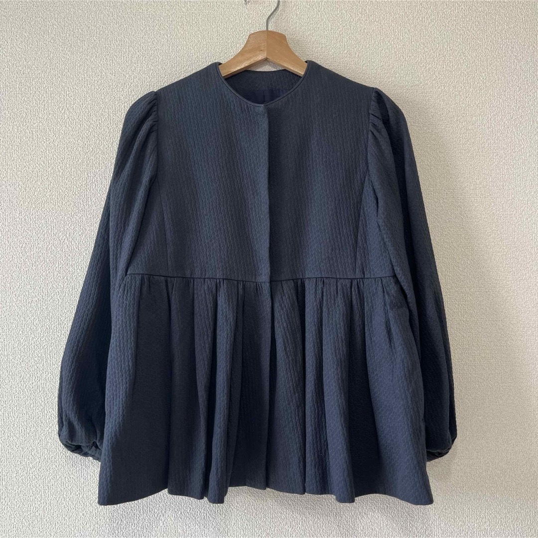 TOMORROWLAND - 【美品】トゥモローランド ポワンピケ ペプラム TOMORROWLAND - 【美品】トゥモローランド ポワンピケ ペプラム