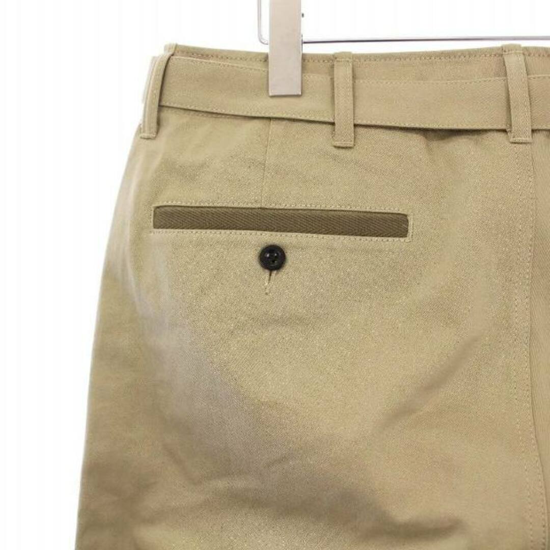 sacai - サカイ 25SS Cotton Chino Pants ワイド 3 ベージュの sacai - サカイ 25SS Cotton Chino Pants ワイド 3 ベージュの