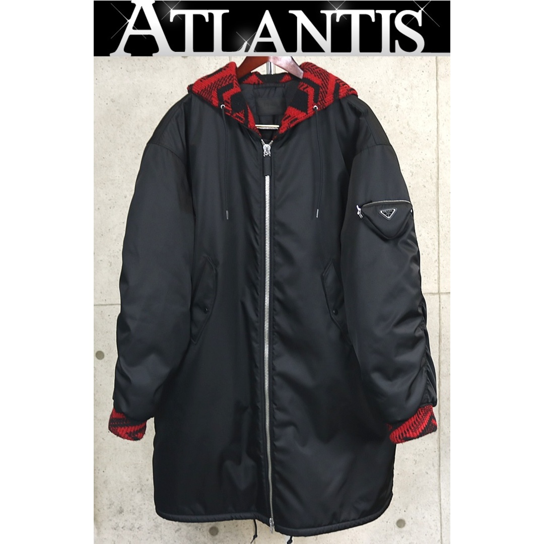 PRADA - PRADA 銀座店 プラダ オーバーサイズ Re-Nylon ジャ PRADA - PRADA 銀座店 プラダ オーバーサイズ Re-Nylon ジャ