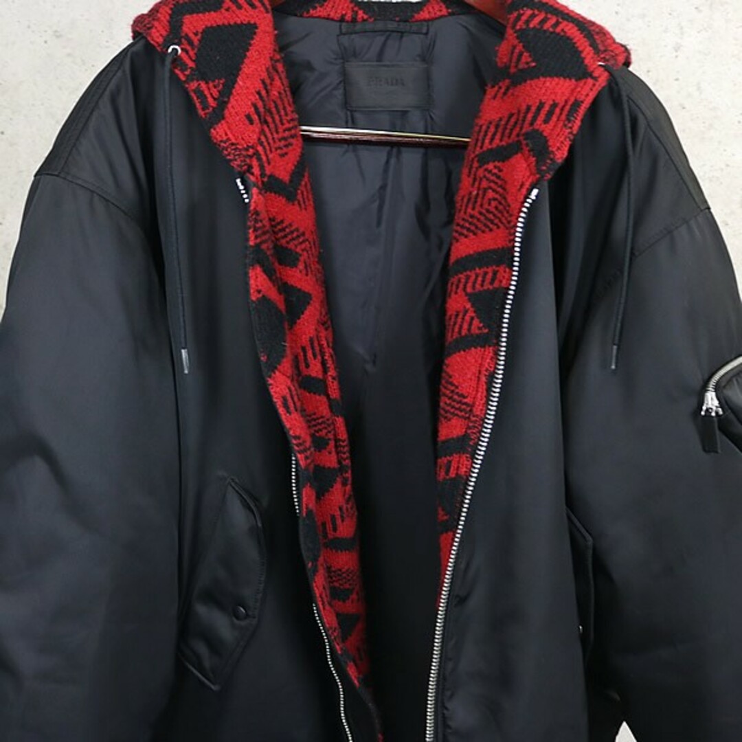 PRADA - PRADA 銀座店 プラダ オーバーサイズ Re-Nylon ジャ PRADA - PRADA 銀座店 プラダ オーバーサイズ Re-Nylon ジャ