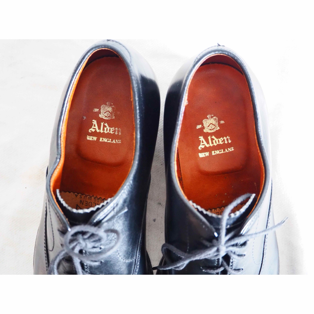 Alden - Alden 901 Black Punched Cap Toeの通販 by vtg09shop Alden - Alden 901 Black Punched Cap Toeの通販 by vtg09shop