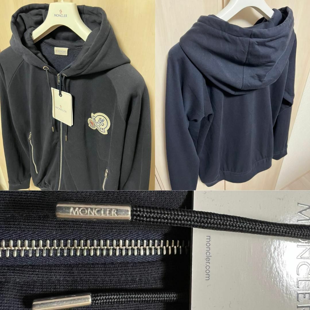 MONCLER - ☆新品未使用・本物保証☆MONCLER ダブルワッペン MONCLER - ☆新品未使用・本物保証☆MONCLER ダブルワッペン