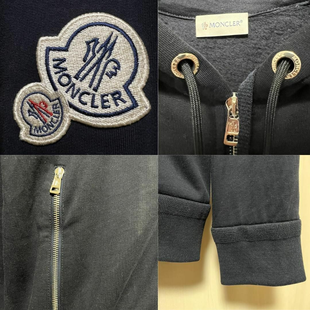 MONCLER - ☆新品未使用・本物保証☆MONCLER ダブルワッペン MONCLER - ☆新品未使用・本物保証☆MONCLER ダブルワッペン