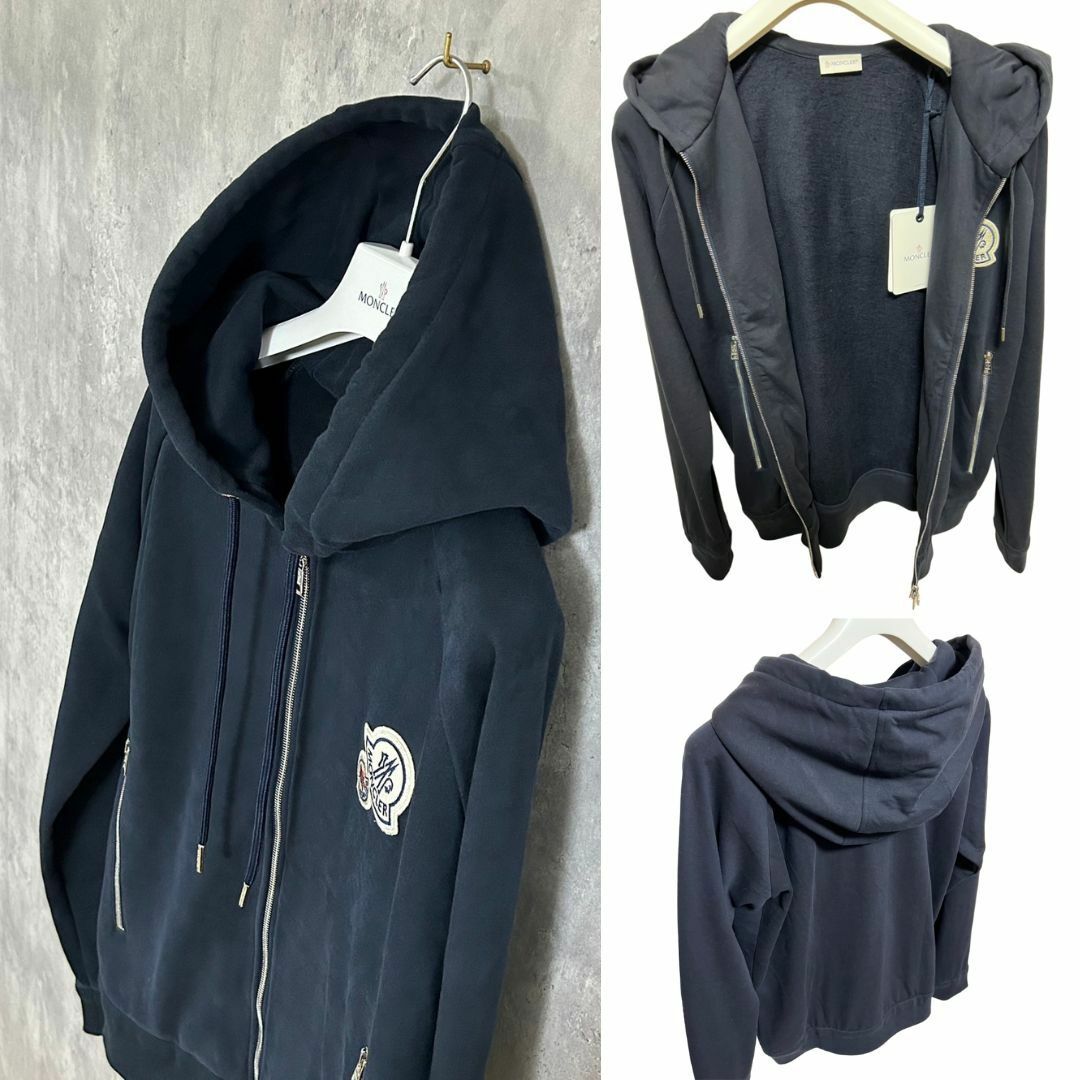 MONCLER - 新品未使用・本物保証☆MONCLER ダブルロゴワッペン MONCLER - 新品未使用・本物保証☆MONCLER ダブルロゴワッペン