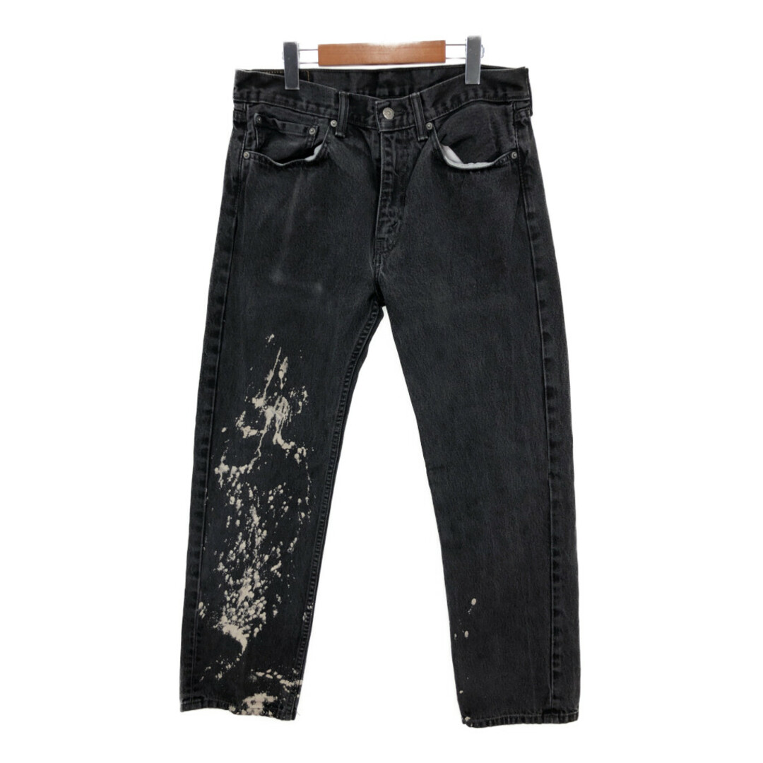 Levi's - Levi's リーバイス 505 デニムパンツ ブラック(メンズ Levi's - Levi's リーバイス 505 デニムパンツ ブラック(メンズ
