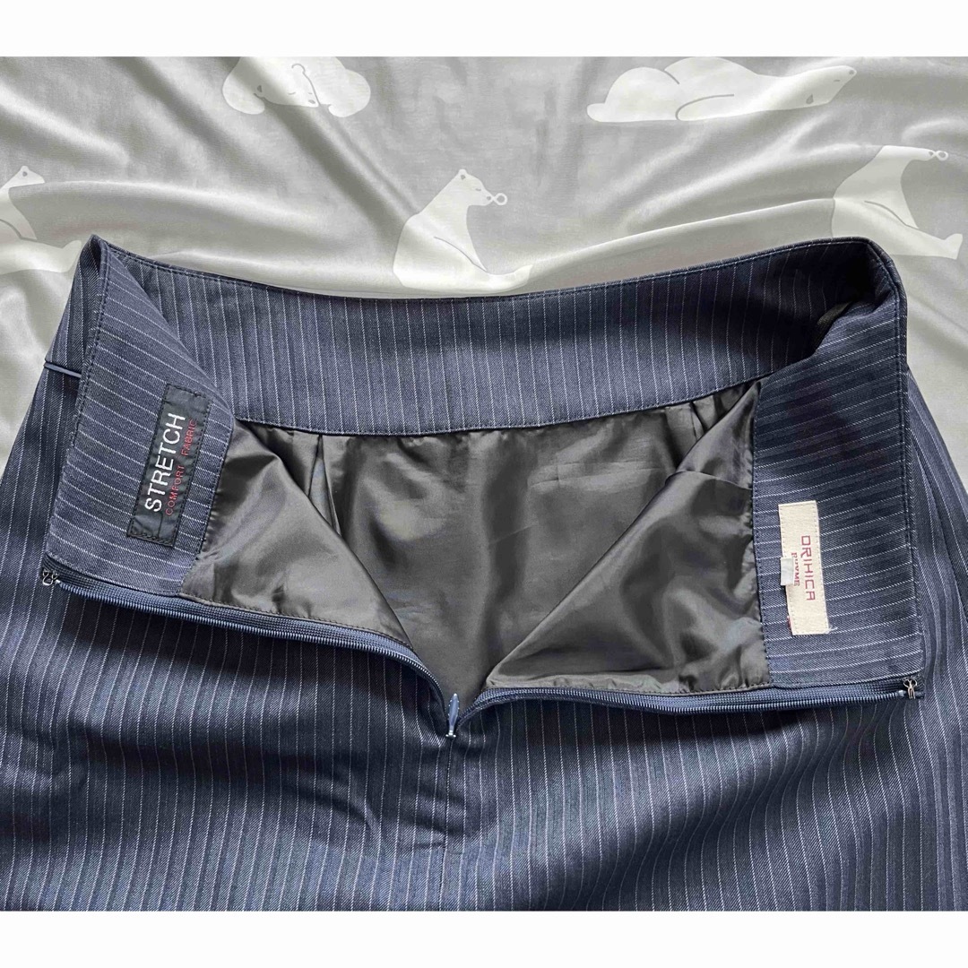 ORIHICA - 美品 オリヒカ ストレッチ レディース ネイビー ORIHICA - 美品 オリヒカ ストレッチ レディース ネイビー