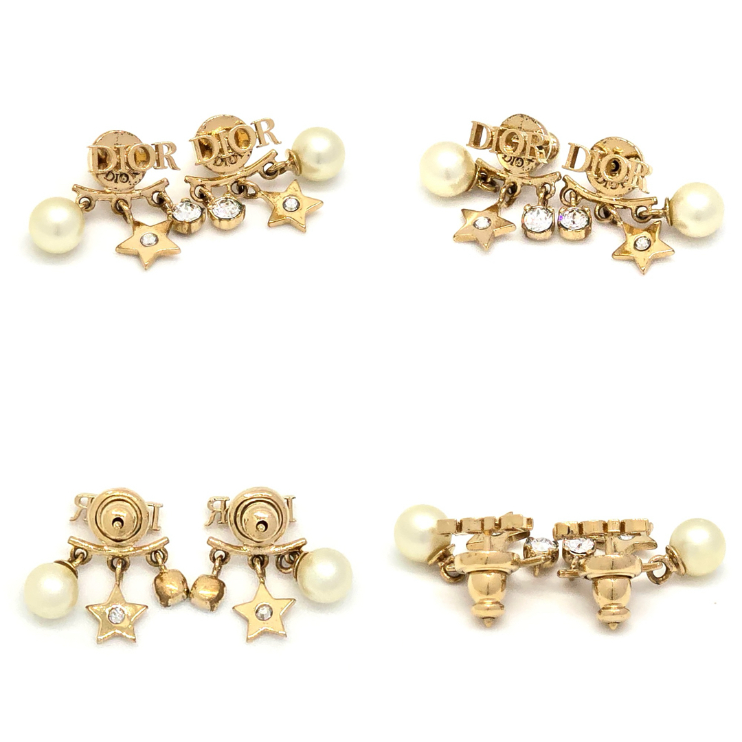 Dior - DIOR ディオレボリューション ピアス 両耳 レジンパール Dior - DIOR ディオレボリューション ピアス 両耳 レジンパール