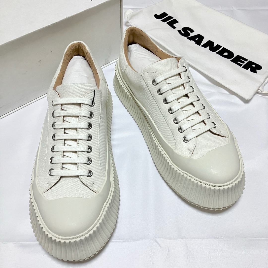 JIL SANDER - 新品 42 23ss JIL SANDER プラットフォーム JIL SANDER - 新品 42 23ss JIL SANDER プラットフォーム