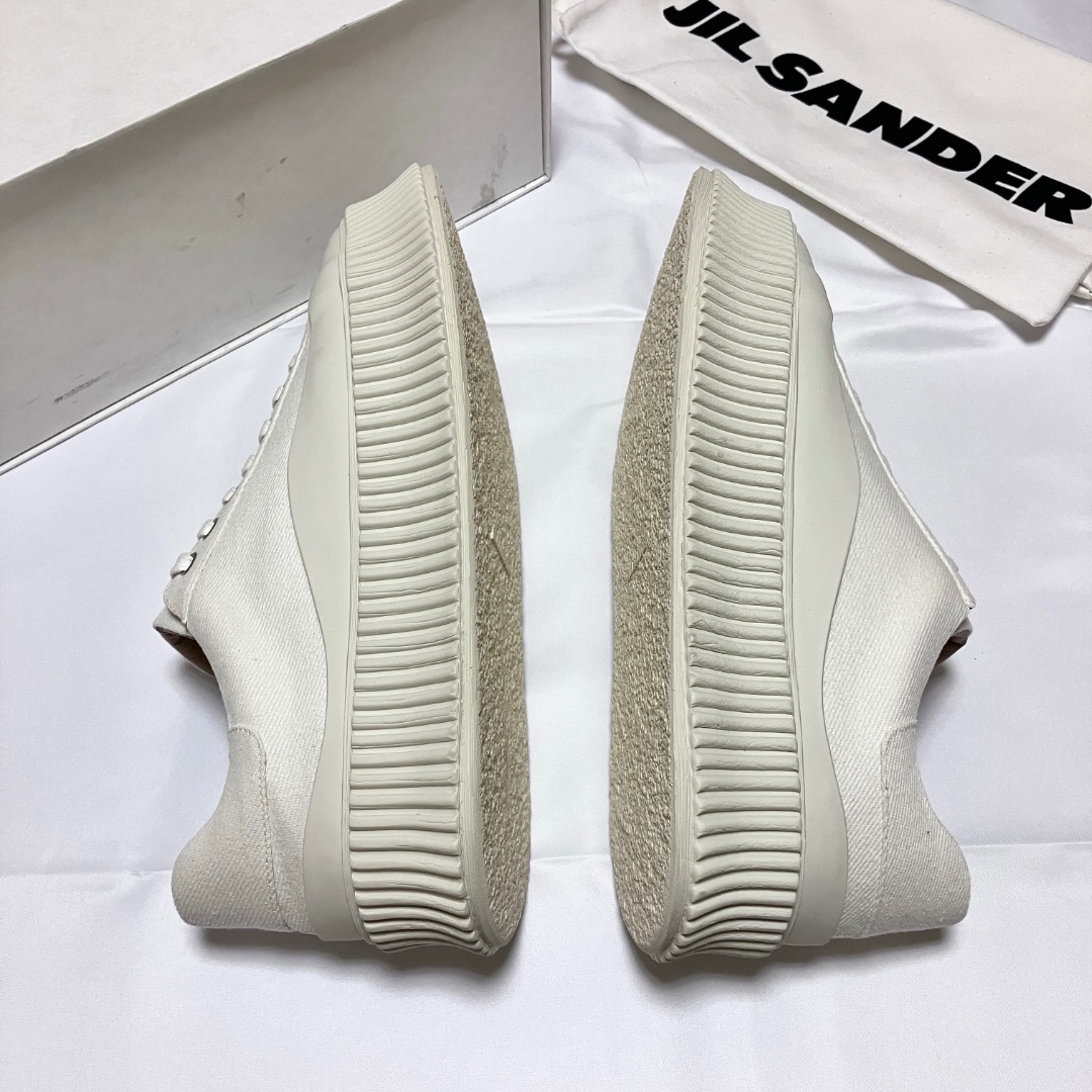 JIL SANDER - 新品 42 23ss JIL SANDER プラットフォーム JIL SANDER - 新品 42 23ss JIL SANDER プラットフォーム