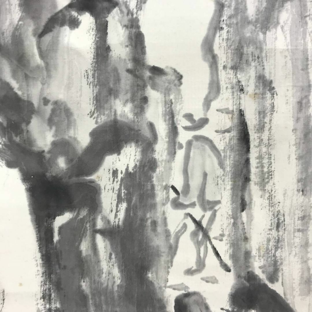 真作/津田白印/山水人物画賛/掛軸☆宝船☆AF-420の通販 by 掛軸 真作/津田白印/山水人物画賛/掛軸☆宝船☆AF-420の通販 by 掛軸