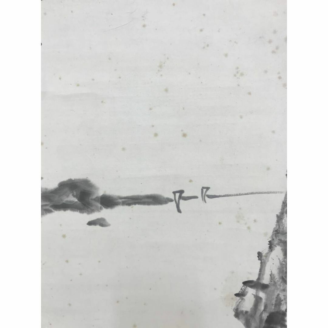 真作/津田白印/山水人物画賛/掛軸☆宝船☆AF-420の通販 by 掛軸 真作/津田白印/山水人物画賛/掛軸☆宝船☆AF-420の通販 by 掛軸