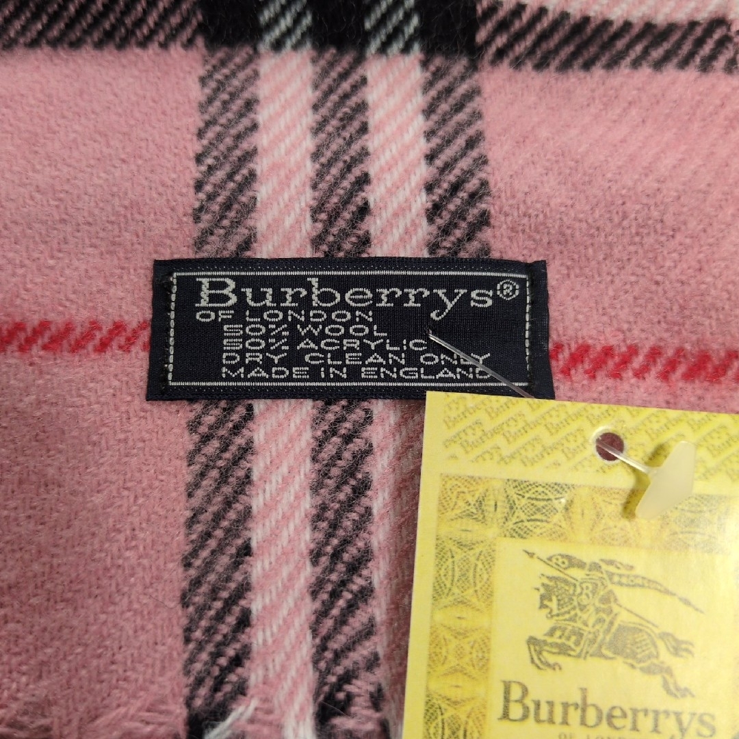 BURBERRY - 【タグ付】Burberrys ノバチェック ウール マフラー BURBERRY - 【タグ付】Burberrys ノバチェック ウール マフラー
