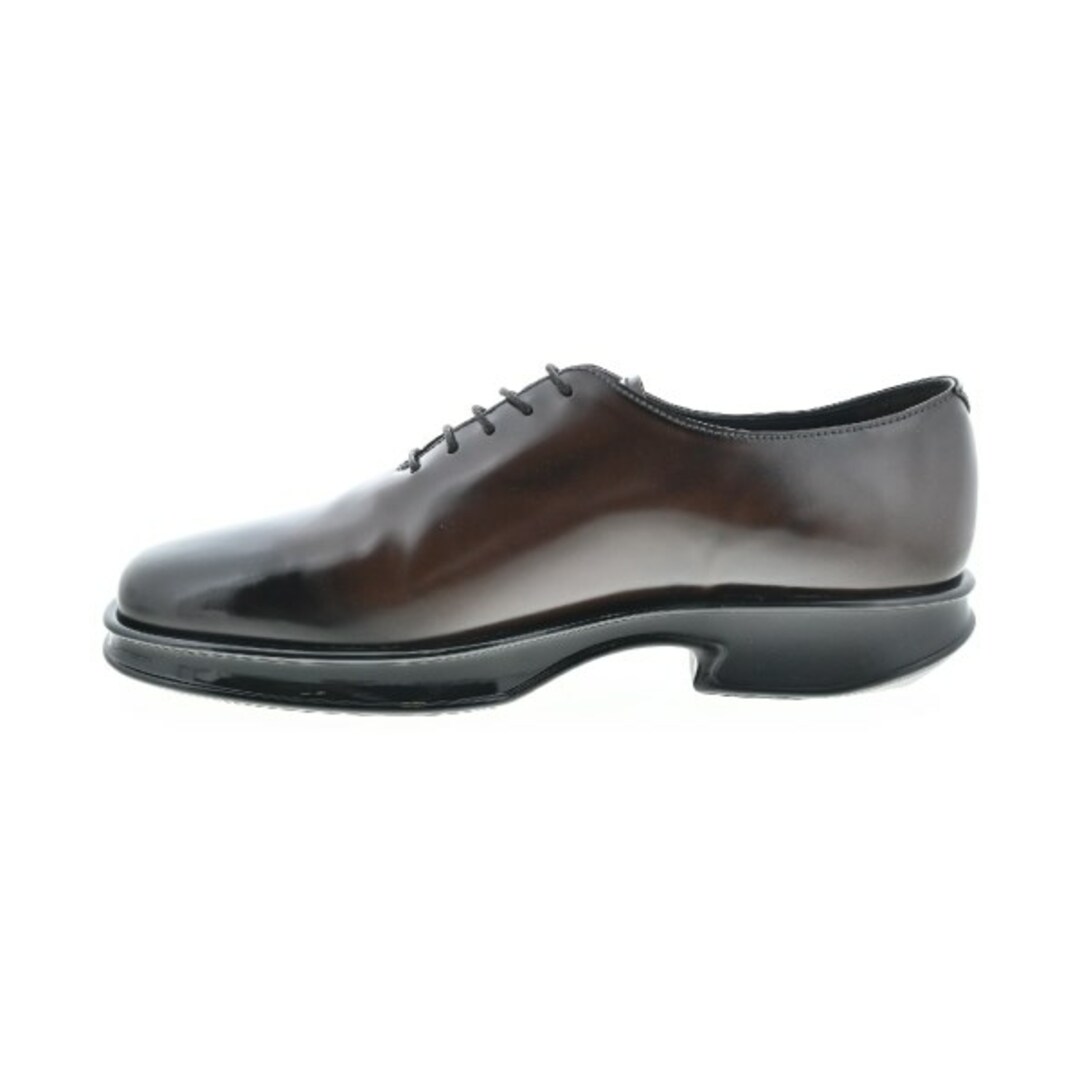 PRADA - PRADA プラダ ビジネス・ドレスシューズ 7(27cm位) 茶系 PRADA - PRADA プラダ ビジネス・ドレスシューズ 7(27cm位) 茶系
