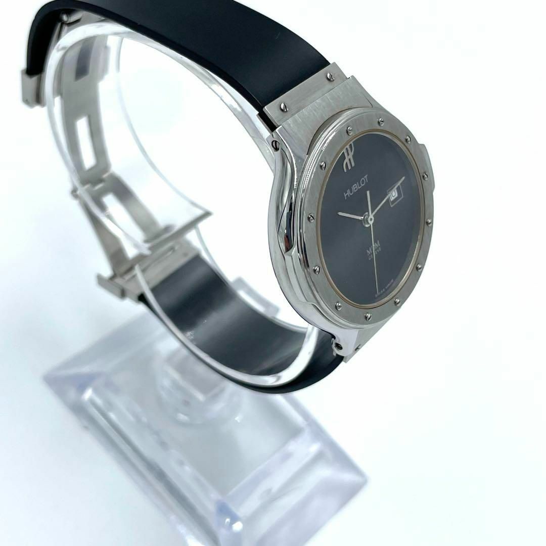 HUBLOT - 【美品】Hublot ウブロ 腕時計 MDM 1401.100.1 QZ 希少 HUBLOT - 【美品】Hublot ウブロ 腕時計 MDM 1401.100.1 QZ 希少