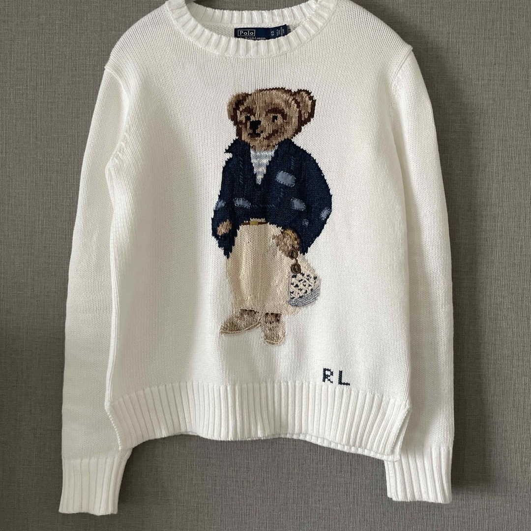 POLO RALPH LAUREN - ラルフローレン ポロベア サマーニット XS POLO RALPH LAUREN - ラルフローレン ポロベア サマーニット XS