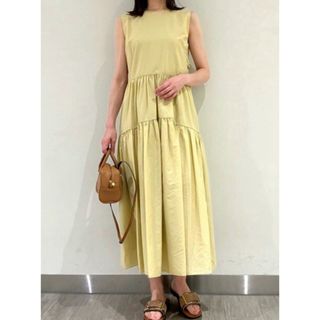 Mila Owen(ロングワンピース/マキシワンピース ・ イエロー Mila Owen(ロングワンピース/マキシワンピース ・ イエロー