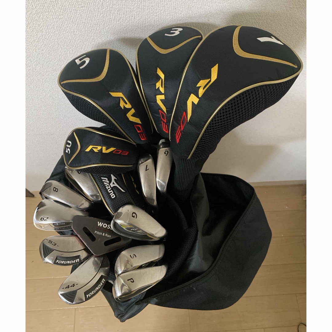 MIZUNO - ミズノ MIZUNO RV03 ゴルフセット 右利き13本 メンズ MIZUNO - ミズノ MIZUNO RV03 ゴルフセット 右利き13本 メンズ