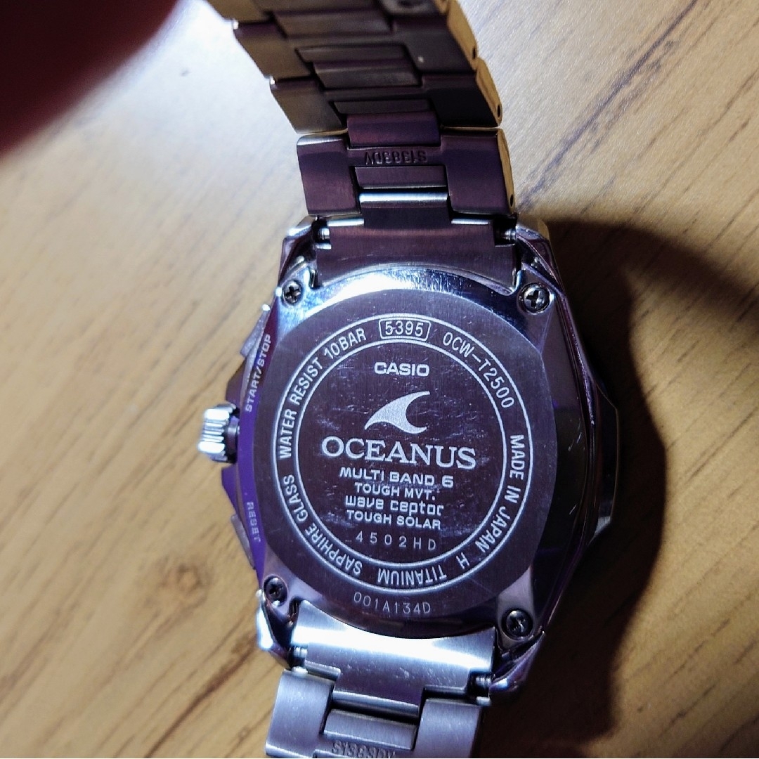 CASIO - ☆良品電波ソーラー OCEANUS OCW-T2500C-7AJF☆の通販 CASIO - ☆良品電波ソーラー OCEANUS OCW-T2500C-7AJF☆の通販