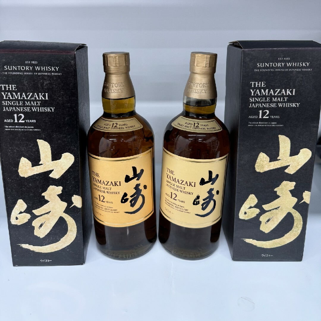 サントリー - 新品未開封 サントリーウイスキー山崎12年 700ml 2 サントリー - 新品未開封 サントリーウイスキー山崎12年 700ml 2