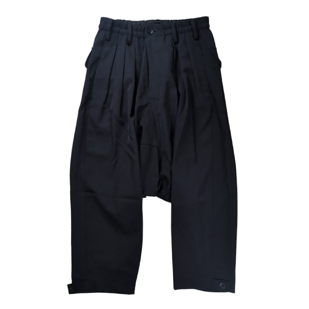 Yohji Yamamoto - 【美品】Yohji Yamamoto ウールギャバ 6タック Yohji Yamamoto - 【美品】Yohji Yamamoto ウールギャバ 6タック